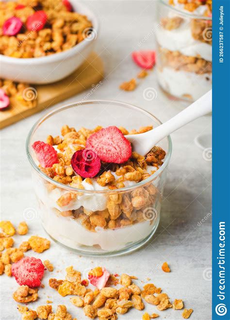 How does Breakfast Muesli Parfait with Dried Fruits and Nuts fit into your Daily Goals - calories, carbs, nutrition