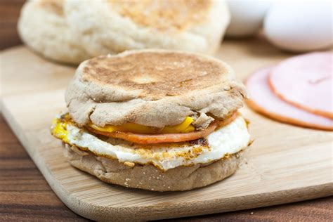 How does Breakfast Sandwich English Muffin fit into your Daily Goals - calories, carbs, nutrition