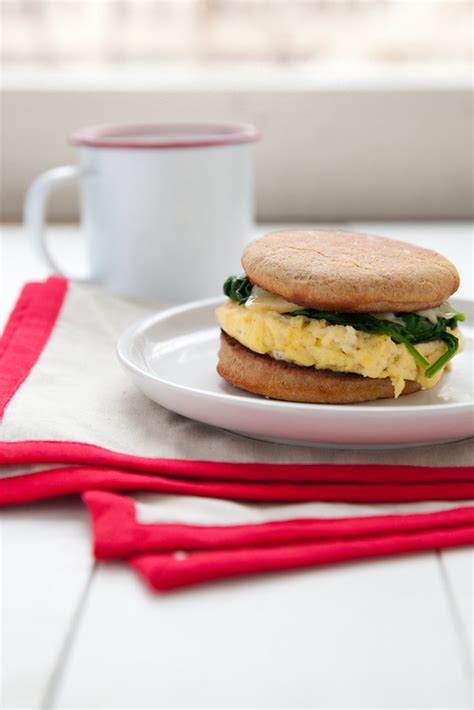 How does Breakfast Sandwich with Spinach, Egg Gouda fit into your Daily Goals - calories, carbs, nutrition