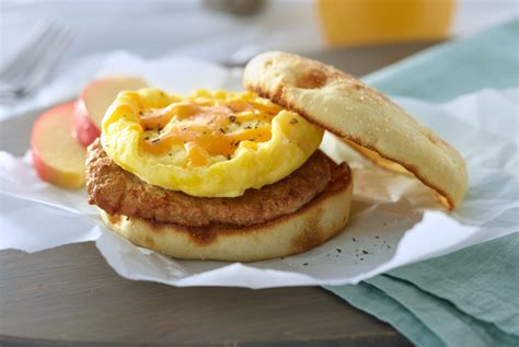 How does Breakfast Sandwich with Turkey Sausage, Egg Cheese fit into your Daily Goals - calories, carbs, nutrition