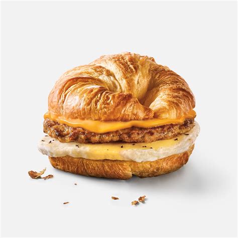 How does Breakfast Sausage, Egg Cheese Croissant fit into your Daily Goals - calories, carbs, nutrition