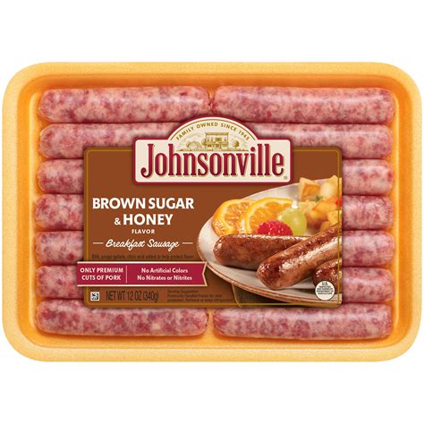 How does Breakfast Sausage (Brown Sugar & Honey) fit into your Daily Goals - calories, carbs, nutrition