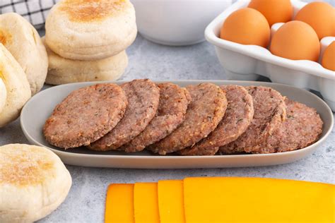 How does Breakfast Sausage Patty fit into your Daily Goals - calories, carbs, nutrition