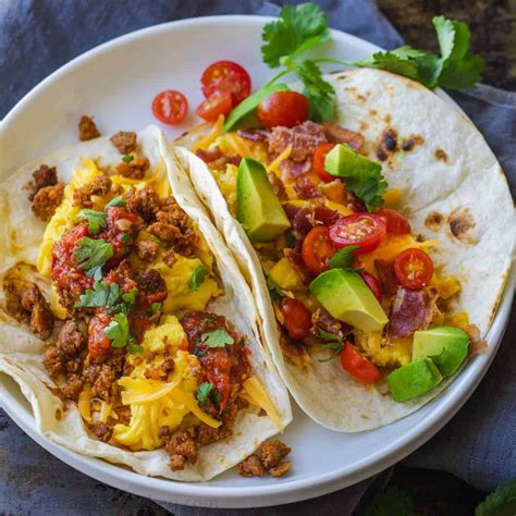 How does Breakfast Taco fit into your Daily Goals - calories, carbs, nutrition