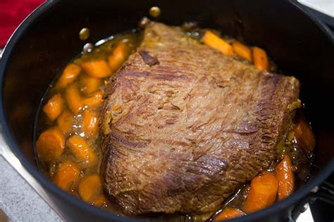 How does Brisket Pot Roast fit into your Daily Goals - calories, carbs, nutrition