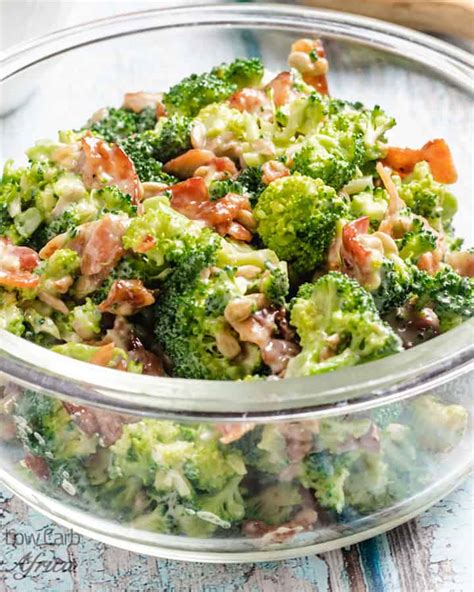 How does Broccoli Bacon and Sunflower Seed Salad fit into your Daily Goals - calories, carbs, nutrition