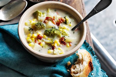 How does Broccoli Corn and Bacon Chowder fit into your Daily Goals - calories, carbs, nutrition