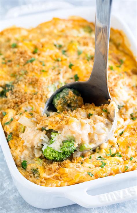 How does Broccoli Rice Casserole fit into your Daily Goals - calories, carbs, nutrition