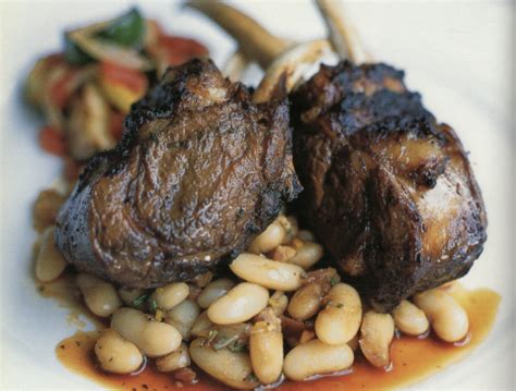 How does Broiled Lamb Chops with White Bean Ragout fit into your Daily Goals - calories, carbs, nutrition