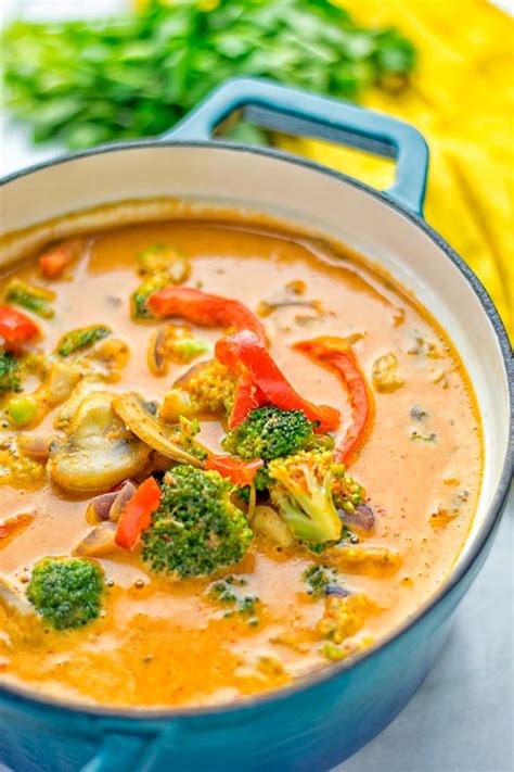 How does Broth Red Curry Coconut Light 1 Cup fit into your Daily Goals - calories, carbs, nutrition