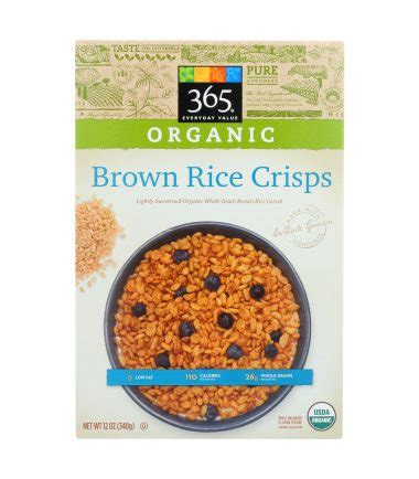 How does Brown Rice Crisps fit into your Daily Goals - calories, carbs, nutrition