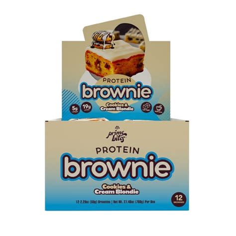 How does Brownie Bites Blondie fit into your Daily Goals - calories, carbs, nutrition