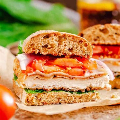 How does Bruschetta Chicken Ciabatta Sandwich fit into your Daily Goals - calories, carbs, nutrition