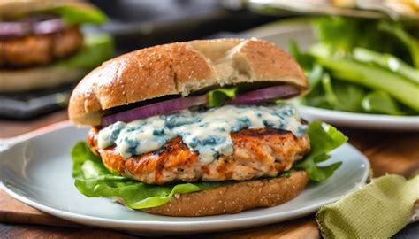 How does Buffalo Bleu Turkey Burger on Wheat Bun fit into your Daily Goals - calories, carbs, nutrition