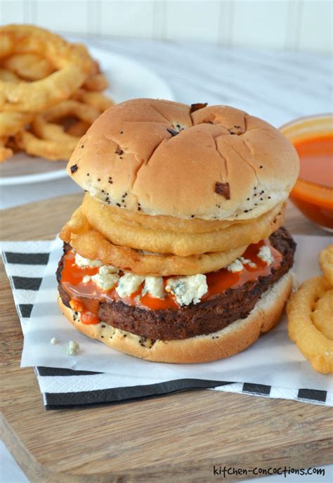 How does Buffalo Blue Cheese Veggie Burger fit into your Daily Goals - calories, carbs, nutrition