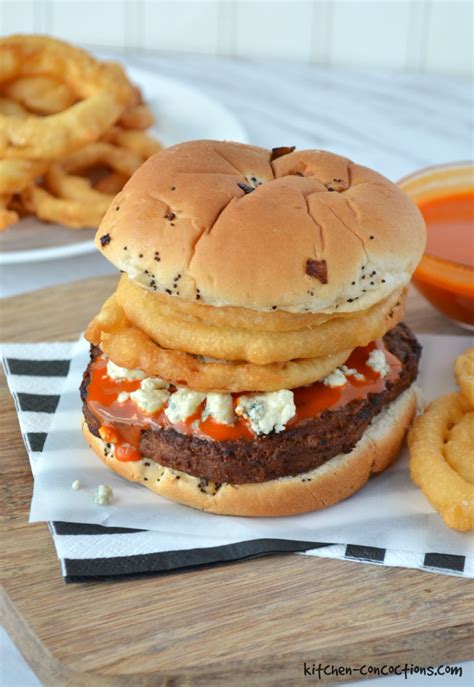 How does Buffalo Blue Cheese Veggie Burger fit into your Daily Goals - calories, carbs, nutrition