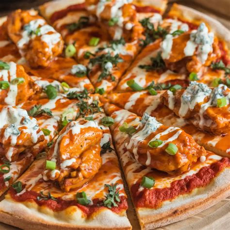 How does Buffalo Chicken Pizza fit into your Daily Goals - calories, carbs, nutrition