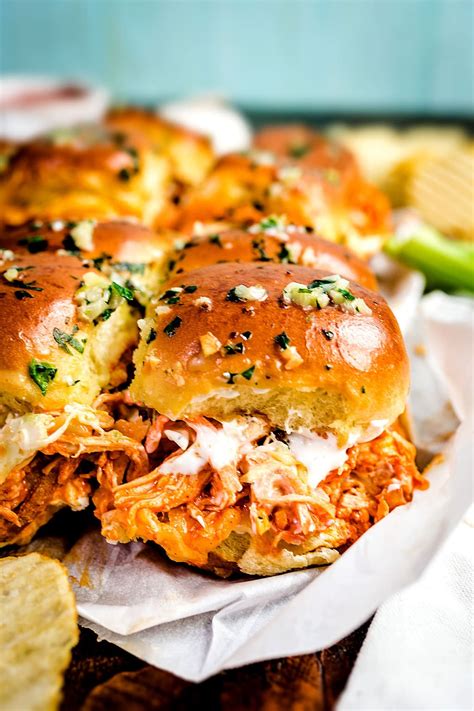 How does Buffalo Chicken Sliders fit into your Daily Goals - calories, carbs, nutrition