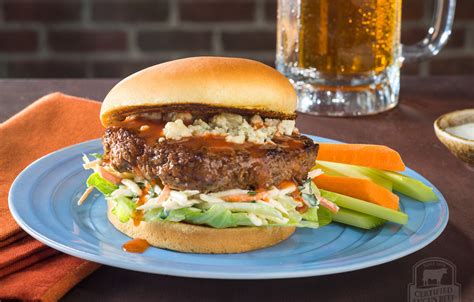 How does Buffalo-Style Burger fit into your Daily Goals - calories, carbs, nutrition