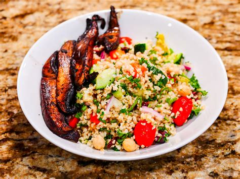 How does Bulgar Wheat Salad fit into your Daily Goals - calories, carbs, nutrition