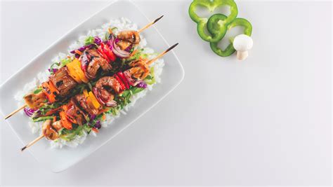 How does Bulgogi Beef Skewers with Jasmine Rice fit into your Daily Goals - calories, carbs, nutrition