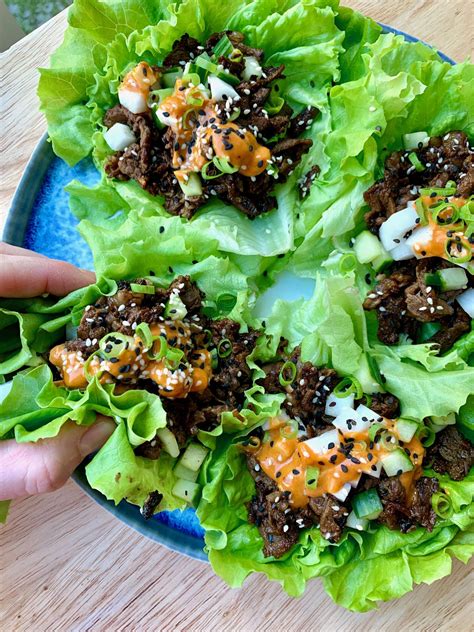 How does Bulgogi Meatball in a Lettuce Wrap fit into your Daily Goals - calories, carbs, nutrition