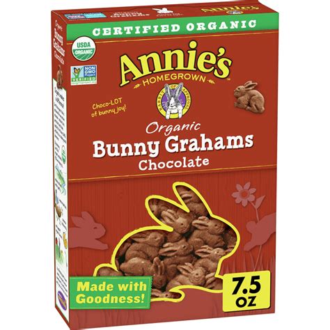 How does Bunny Grahams Chocolate fit into your Daily Goals - calories, carbs, nutrition