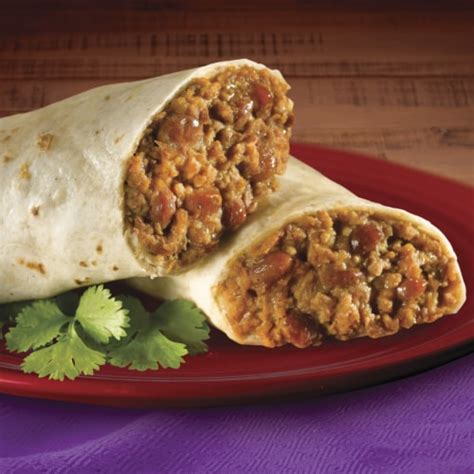 How does Burrito, beef and bean, frozen fit into your Daily Goals - calories, carbs, nutrition