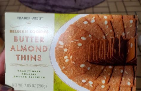 How does Butter Almond Thins fit into your Daily Goals - calories, carbs, nutrition