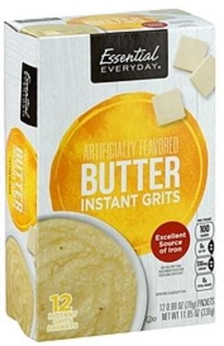 How does Butter Grits fit into your Daily Goals - calories, carbs, nutrition