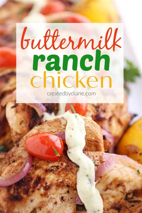 How does Buttermilk Ranch Chicken fit into your Daily Goals - calories, carbs, nutrition