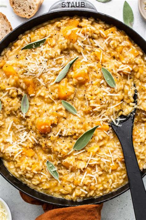 How does Butternut Squash Risotto fit into your Daily Goals - calories, carbs, nutrition