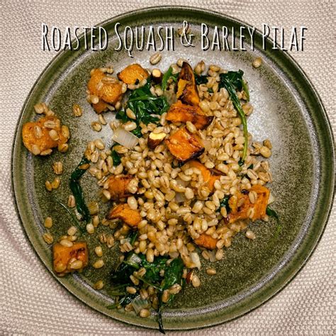 How does Butternut Squash and Barley Pilaf fit into your Daily Goals - calories, carbs, nutrition