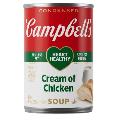 How does CAMPBELL'S HEALTHY REQUEST, Cream of Chicken Soup, condensed fit into your Daily Goals - calories, carbs, nutrition