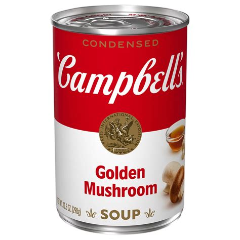 How does CAMPBELL'S Red and White, Golden Mushroom Soup, condensed fit into your Daily Goals - calories, carbs, nutrition