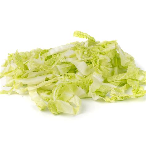 How does Cabbage Napa Shredded 1/8