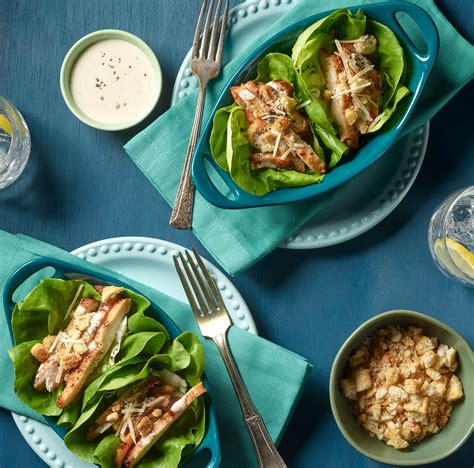 How does Caesar Chicken Salad Wrap fit into your Daily Goals - calories, carbs, nutrition