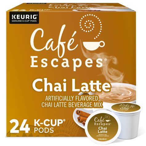 How does Cafe Escapes Chai Latte fit into your Daily Goals - calories, carbs, nutrition