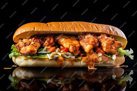 How does Cajun Chicken Po'Boy fit into your Daily Goals - calories, carbs, nutrition