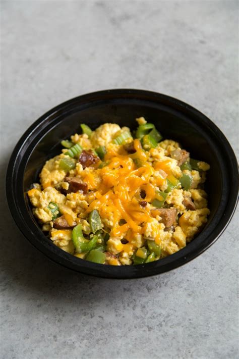 How does Cajun Scramble fit into your Daily Goals - calories, carbs, nutrition