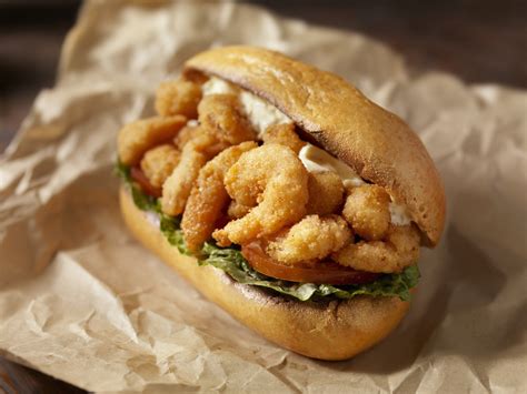 How does Cajun Shrimp Po' Boy (19750.8) fit into your Daily Goals - calories, carbs, nutrition