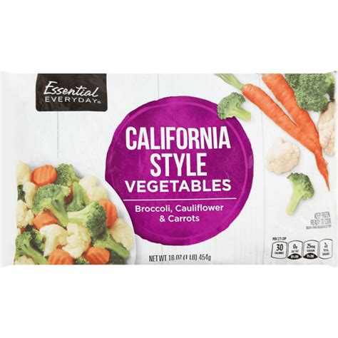 How does California Mixed Vegetables fit into your Daily Goals - calories, carbs, nutrition