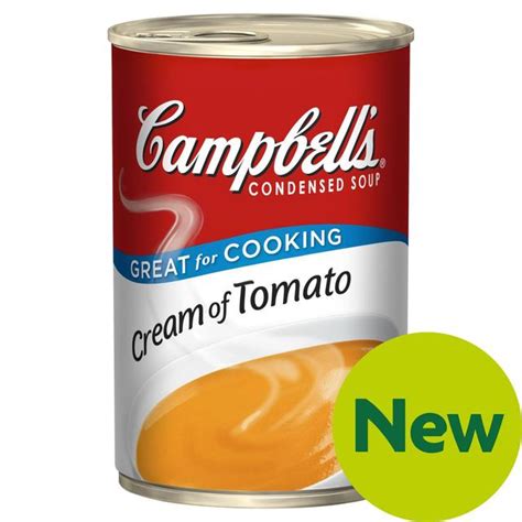 How does Campbell's Cream of Tomato Soup fit into your Daily Goals - calories, carbs, nutrition