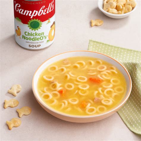 How does Campbells Chicken Noodle Soup fit into your Daily Goals - calories, carbs, nutrition