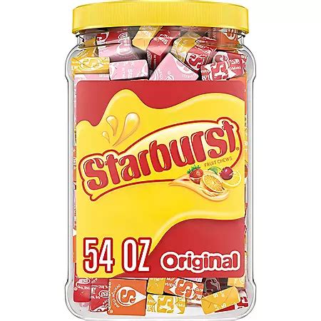 How does Candy, Starburst, Original fit into your Daily Goals - calories, carbs, nutrition