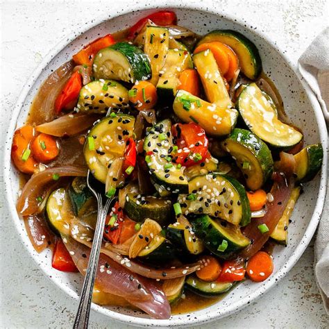 How does Cantonese Stir-Fry with Zucchini fit into your Daily Goals - calories, carbs, nutrition