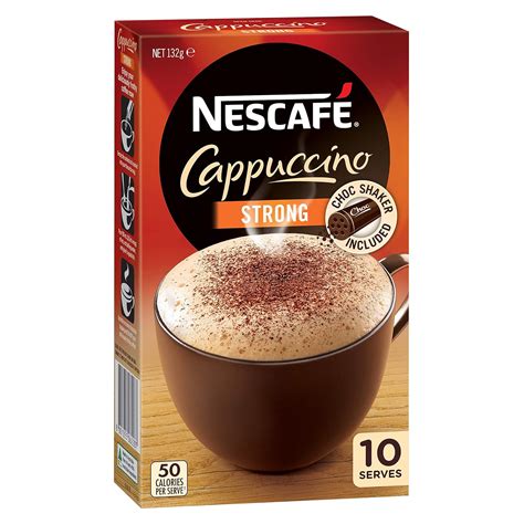 How does Cappuccino Strong fit into your Daily Goals - calories, carbs, nutrition