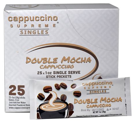 How does Cappucino Double Mocha fit into your Daily Goals - calories, carbs, nutrition