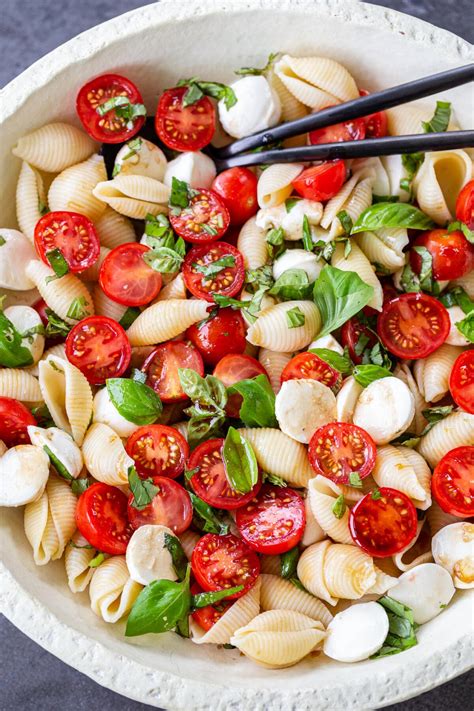 How does Caprese Pasta Salad fit into your Daily Goals - calories, carbs, nutrition