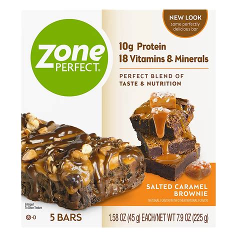 How does Caramel Brownie Protein Bar fit into your Daily Goals - calories, carbs, nutrition